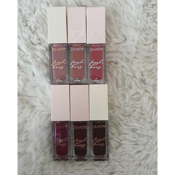 Colourpop Fresh Kiss Lip Creme Stain Gloss Bundle - Picture 1 of 2